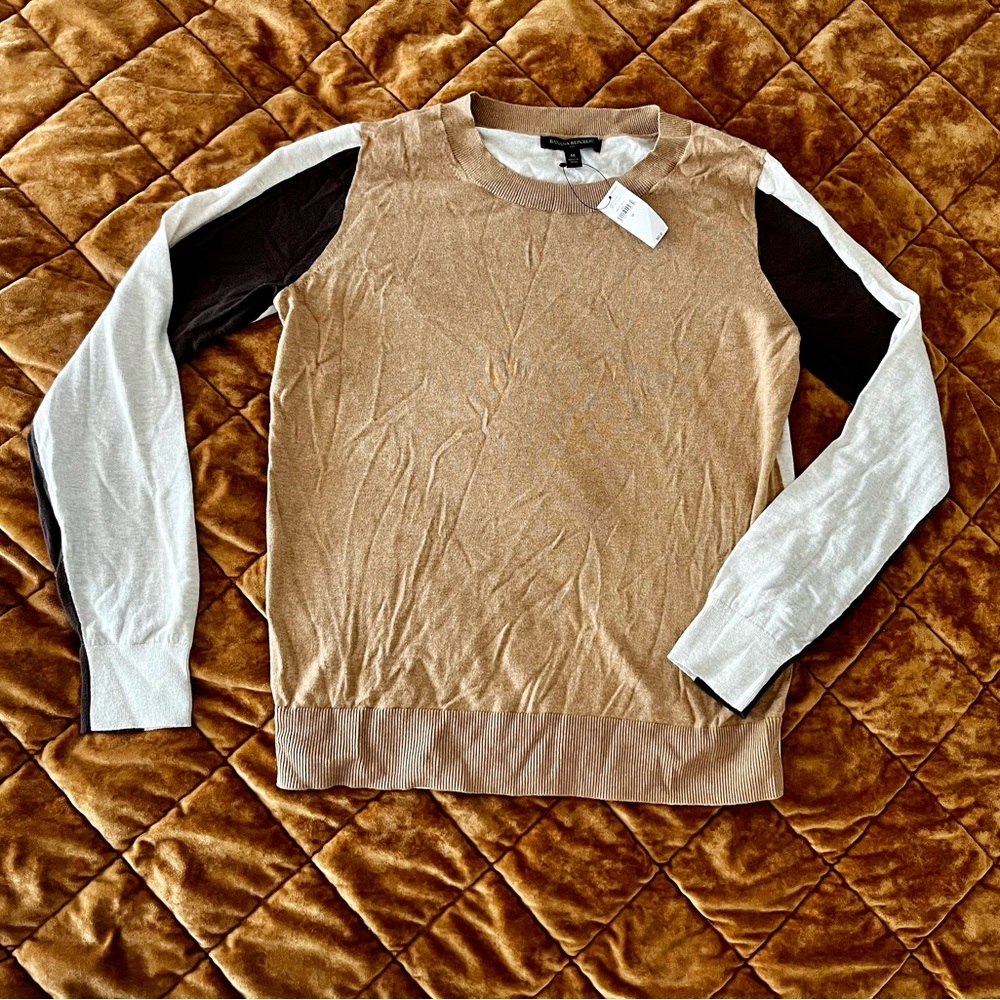 Banana Republic Factory Colorblock sweater